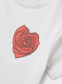 NAME IT T-shirt Honey Bright White